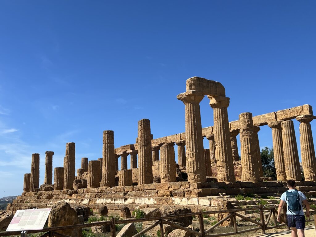 Temple of Juno (Hera) in the Valley of the Temples, Agrigento